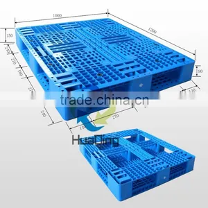 Plastic Material Use Supermarket Fruit and Vegetable Durable Plastic Pallet for Sale thumbnail-1