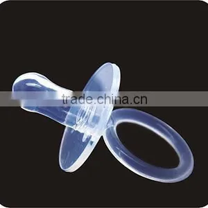 Full Silicone Baby Pacifier Can be With Pacifier Clip thumbnail-3