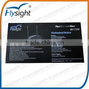 C719 FLYSIGHT 5.8GHz AIO 32CH Diversity Multifunction Wireless Video FPV Goggles thumbnail-3