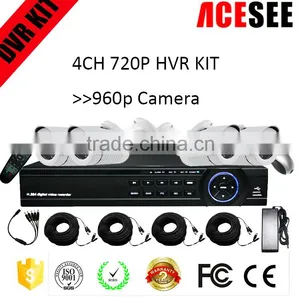 2015 New Products 4CH Tribrid Dvr&960P hd Ahd Camera Cctv Camera System thumbnail-1