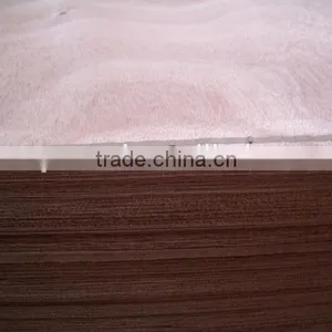 0.26mm Thickness Natural Okoume Wood Veneer for Door Size Plywood thumbnail-1