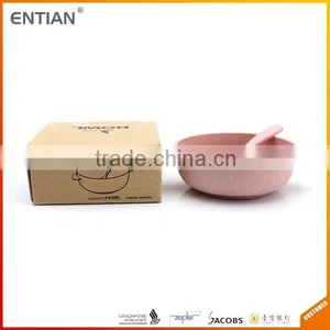 Bio-degradable Wheat Straw and Plastic Bowl Set thumbnail-6
