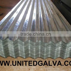 Galvanized Corrugated Roofing Steel Sheets, Galvanized Steel Coils & PPGI Coils 0.11mm 0.12mm 0.14mm 0.15mm 0.16mm 0.18mm 0.20mm thumbnail-2