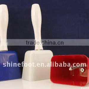 7.5inch Square Shape Metal Cow Bell A13-H03 With Logo Printed for Promotion (E066) thumbnail-1