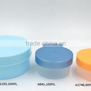 100ml Mask Packaging Pet Cream Jar 100ml Cream Jar Mockup thumbnail-1
