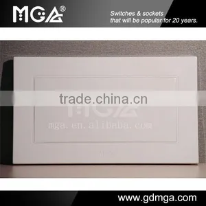 MGA A9 Series 2 Gang Blank Modular Switch Plates thumbnail-1
