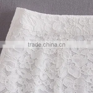 Wholesale Latest Fashion Designer Lace Skirt Suits For Party 2016 thumbnail-4