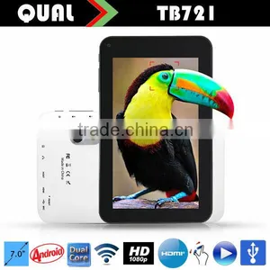 7 INCH Junior Tablet HDMI Android Allwinner A20 Dual Core HDMI 1080P USB Host Android 4.4 thumbnail-1