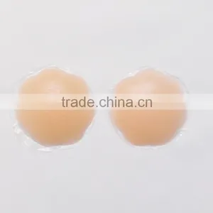 Junyan Hot Sale Adhesive Sexy Nude Silicone Nipple Cover Nipple Pasties thumbnail-2