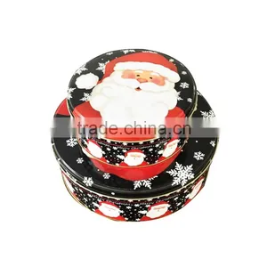 Household Customized Polour Round Gift Tin Box thumbnail-1