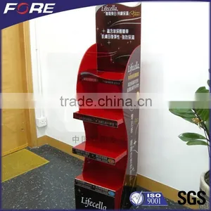 Customized Style Retail Corrugated Cardboard Paper Display Stand thumbnail-6