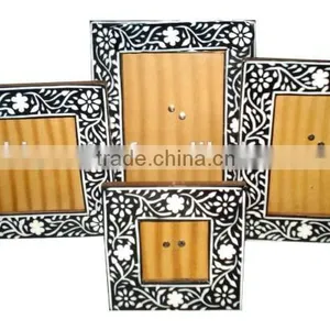 Small Picture Photo Frames | Colored Wood Picture Frames | Paper Resin Photo Frames thumbnail-1