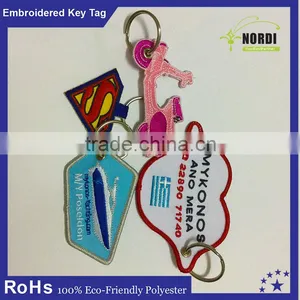 Hot Selling Wholesale Fashion Twill Turbo Keychain thumbnail-1