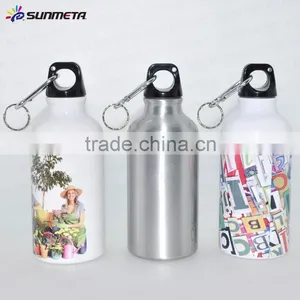 Hot Selling Promotional Sublimation Aluminum Bottle DIY Printing Travel Souvenir Water Bottle 400ml thumbnail-1