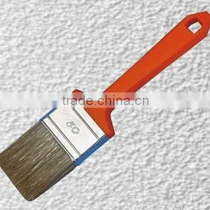 Orange Plastice Flat Paint Brush thumbnail-1