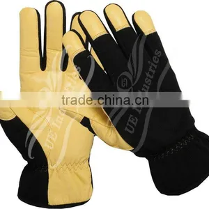 UEI-2622 Mechanic Gloves , Mechanical Gloves , Leather Mechanics Gloves , Mechanic Working Gloves , Mechanic Work Gloves thumbnail-1