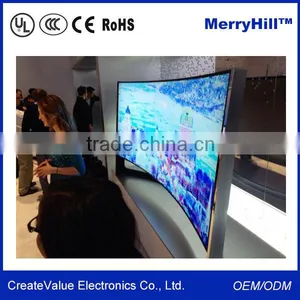 Wide Screen Ultra Thin UHD 27"34" 35" 42" 55" 65" Inch LCD Monitor Curved TV 4K thumbnail-5