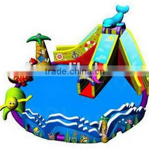 Commercial Inflatable Pool Water Park / Inflatable Water Park Games thumbnail-1