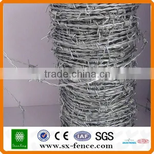 ISO,SGS,BV Professional Manufacturer Galvanized Barbed Wire Price thumbnail-1