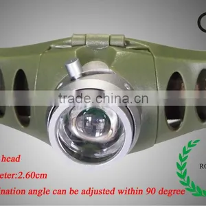 3Watt CREE High Power Rechargeable Led Headlamp With 160 Lumens Outputlamp thumbnail-2
