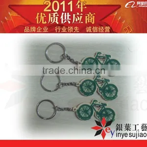 Bike Design Rubber Keychains thumbnail-1