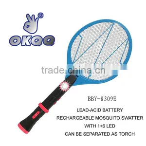 BBY-8309G LED TORCH ELECTRUC MOSQUITO SWATTER BAT ZAPPER thumbnail-6
