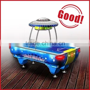 Coin Operated Space Air Hockey Table Amusement Game Machine Universe UFO Ice Air Hockey Redemption Arcade Game Machine thumbnail-1