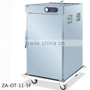 Commerical Stainless Steel Electric Hot Food Warmer Cabinet Food Warmer Cart for Sale thumbnail-1