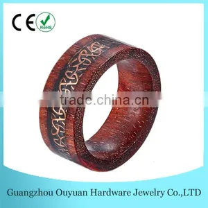 Factory Direct Selling , Christmas Gift, New Design , Hot Sale Wood Ring thumbnail-1
