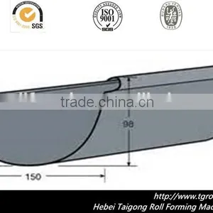 Hot Sale ! Full-automatic Half Round Gutter Machine Best Supplier in China thumbnail-6