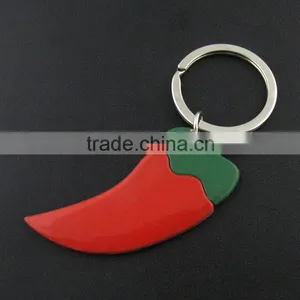 Bright Chili Pepper Keyring in Red or Green Chili thumbnail-3