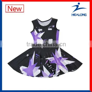 Healong New Design Cheap Netball Uniforms thumbnail-1