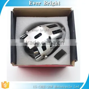 30W 3000LM C-REE U5 LED Front Light Motorcycle Driving Fog Spot Light Truck Bicycle Travel Camp Lamp Headlight thumbnail-2