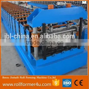 High Performance Floor Deck Plate Cold Roll Forming Machinery thumbnail-5
