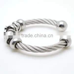 Large Cuff Open Bangles Men for Promotion thumbnail-3
