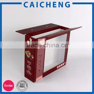 Customized Design Art Paper+white Corrugated Packaging Box for Toy thumbnail-4