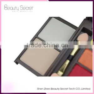 High Quality With Eyeshadow Brush Cosmetic 34 Warm Colors Eye Shadow Palette thumbnail-4