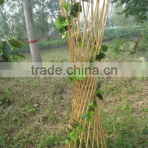 Natural Willow Expandable Garden Trellis thumbnail-1