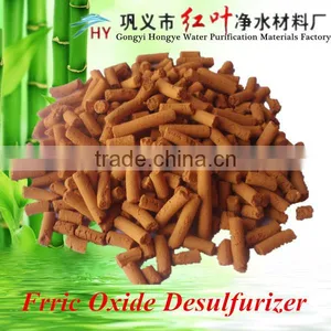 Industrial Chemical Ferric Oxide Desulfurizer / Iron Oxide Desulfurizer thumbnail-1
