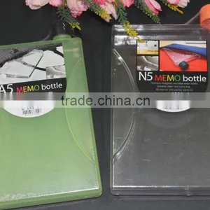 A5 850ml Flat Transparent Memo Water Bottle, N5 1000ml Memo Water Bottles, 2016 Design Memo Water Bottle! thumbnail-3