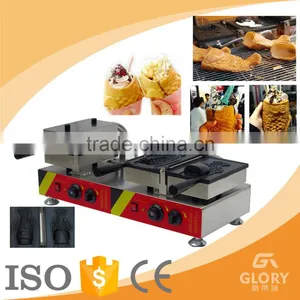 Korean Taiyaki Waffle Ice Cream Waffle Machine thumbnail-1