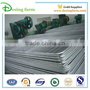 16ft I Brace Decorative Galvanized Steel Farm Gates thumbnail-5
