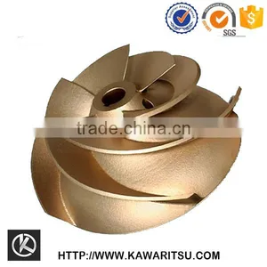 Brass Impeller Precision Investment Casting thumbnail-1
