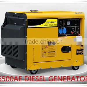 Super Silent 5000w Diesel Generator Set 6500AE With 186F Engine thumbnail-3