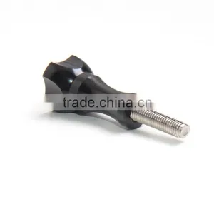 CNC Machined Alu Long Thumb Knob Screw Bolt for Gopros thumbnail-2