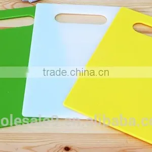 Newest FDA Grade Durable Colorful Non-slip Plastic Kitchen Cutting Board thumbnail-1