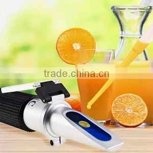 Brix Refractometer With ATC,0-32% in 0.2% Division, for Brandy,beer,fruits,Cutting Liquid,CNC,Vegetables,Juices,Softdrinks thumbnail-3