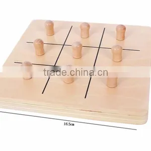 Wooden Toys Baby Training Montessori Two Fingers Grabing Toys thumbnail-4