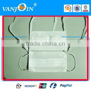 Cheapest Food Industry Disposable Paper Face Mask thumbnail-1