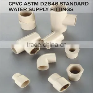 CPVC Pipe Fitting ASTM D2846 90 Degree Elbows for Water Supply thumbnail-2